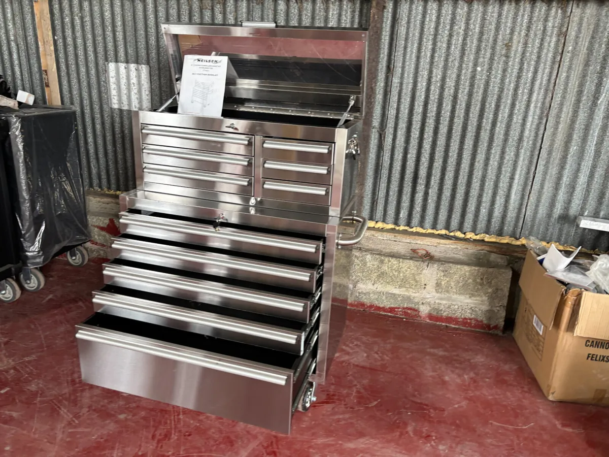 XL Stainless Steel roller bearing Tool Station - Image 3