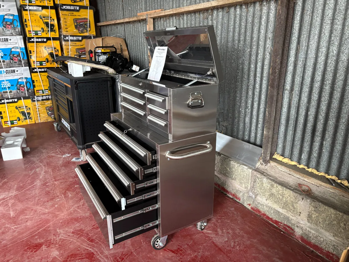 XL Stainless Steel roller bearing Tool Station - Image 4
