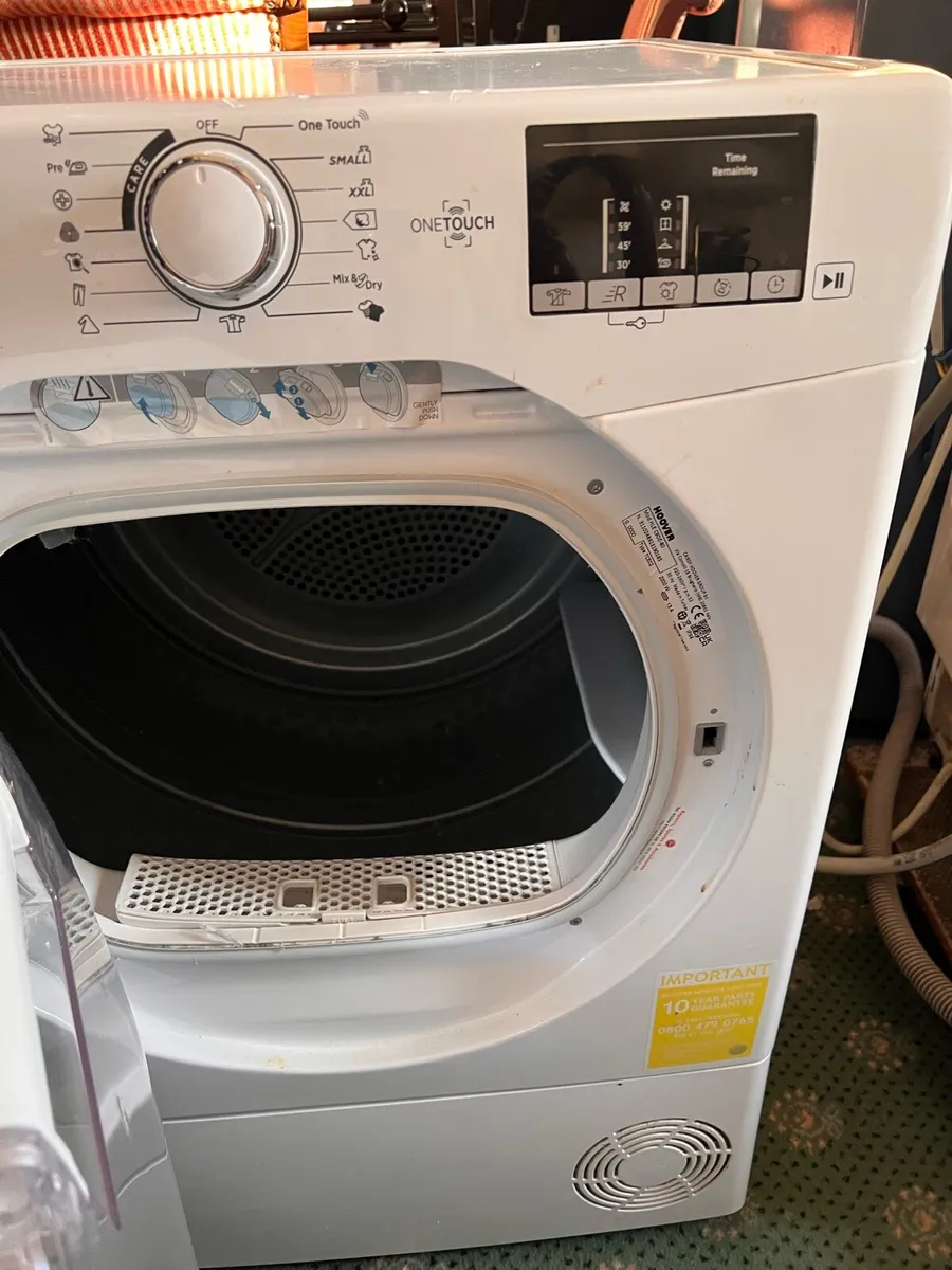 Condenser Dryer Hoover 9Kg - Image 4