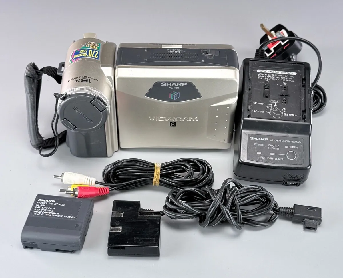 Sharp VL-A10 Viewcam 8 Camcorder - Image 3