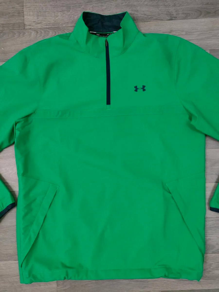 Under Armour Half Zip Golf Jacket Mens Medium - Image 2