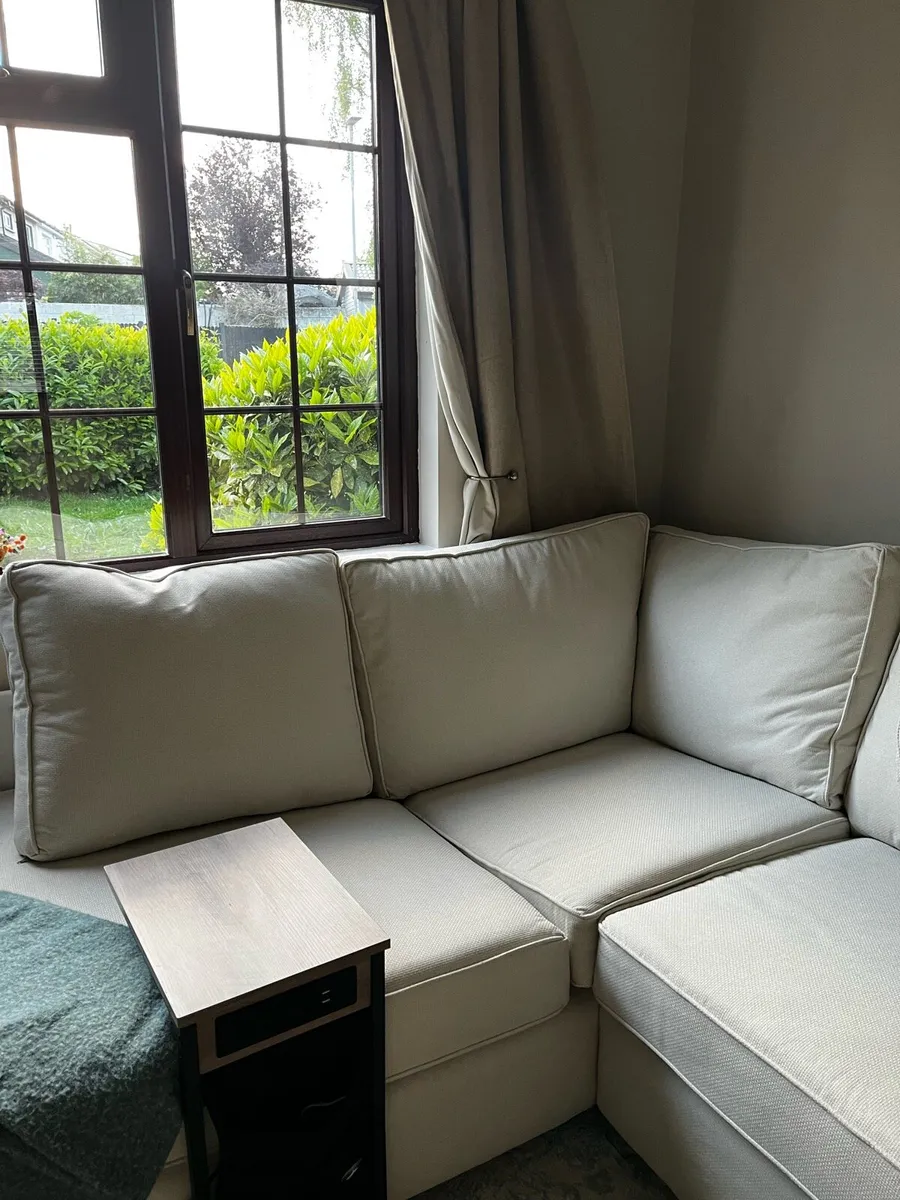 BRAND NEW cream corner sofa - Image 2