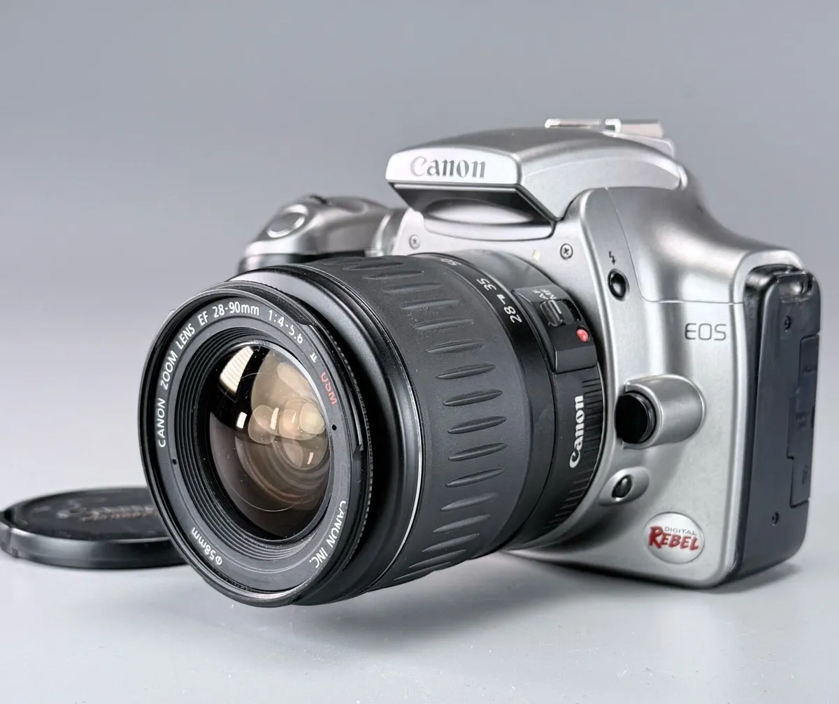 Canon EOS Digital Rebel XT DSLR Camera 35-80m lens - Image 4