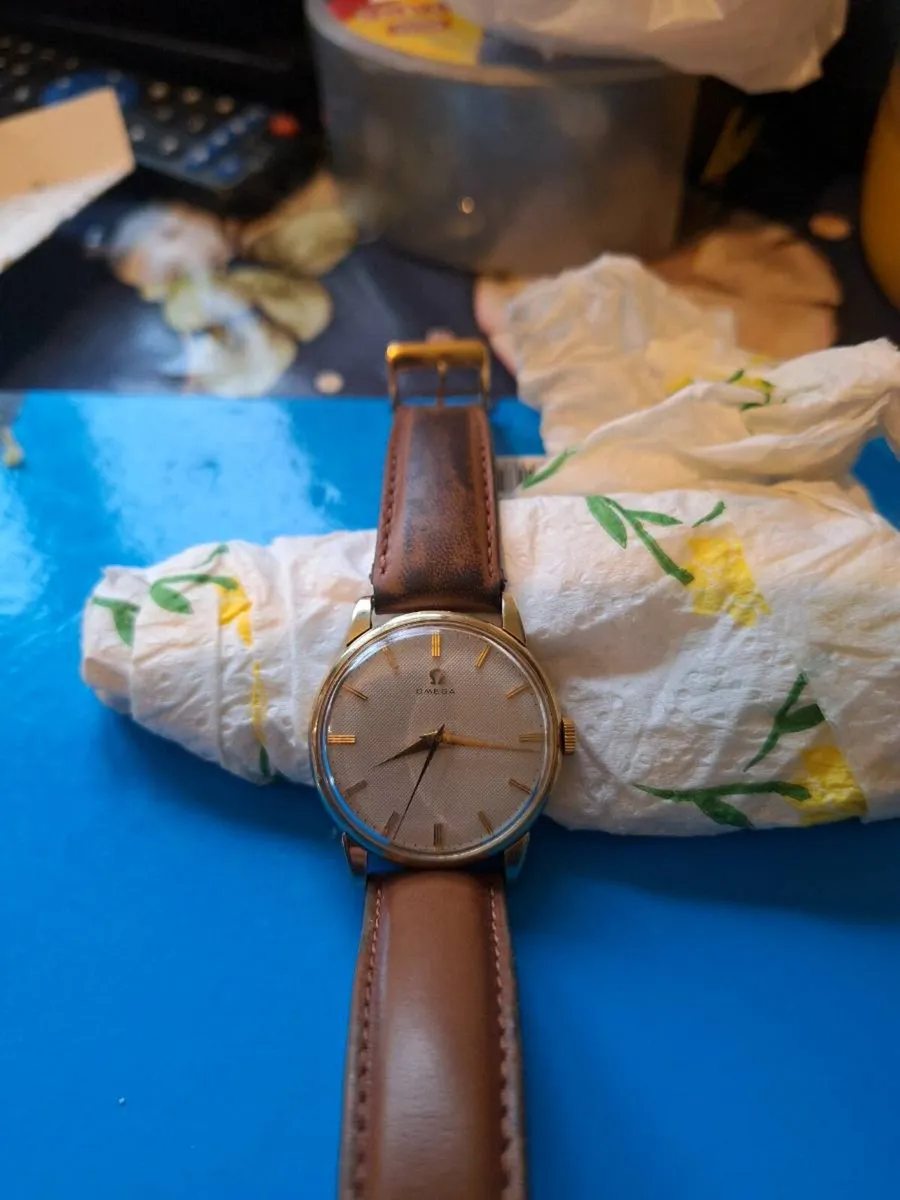 18ct omega watch - Image 3