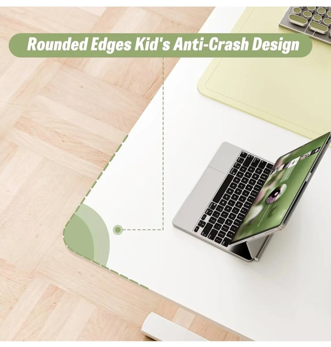 Electric Standing Desk 140x60cm (55.1"x23.6"), Hei - Image 4