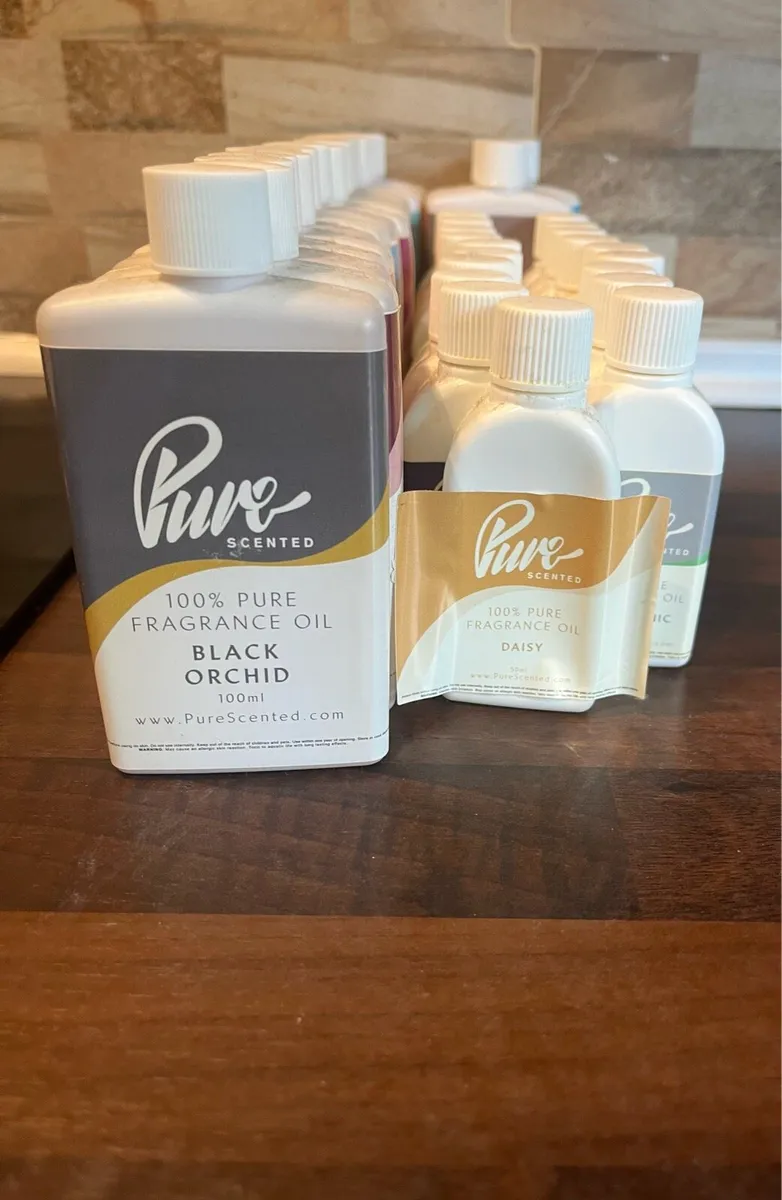 38 pure fragrance oils