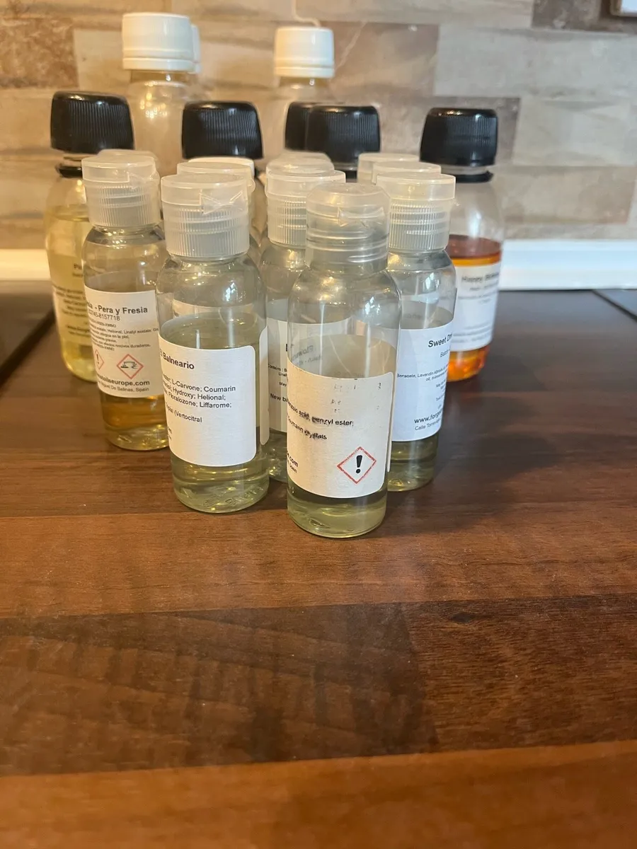 Candle fragrance oils