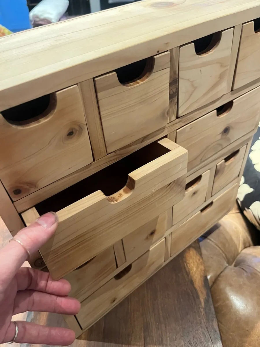 Storage mini drawer solid wood boxes - Image 2