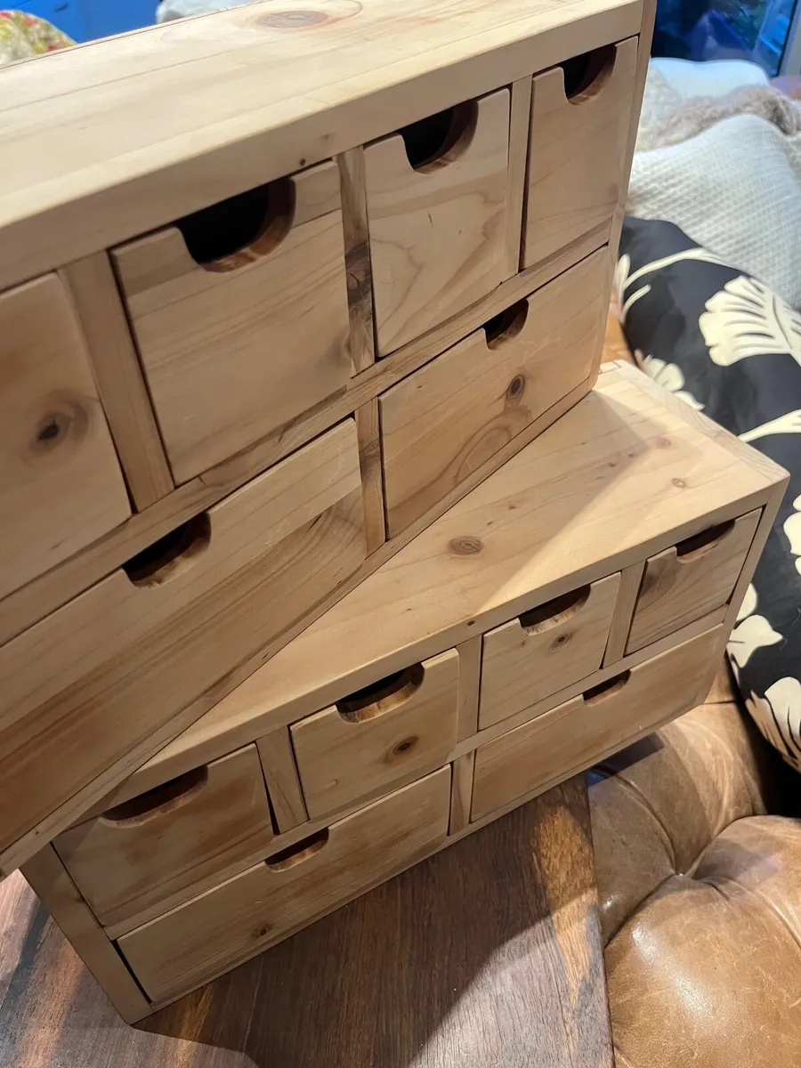 Storage mini drawer solid wood boxes - Image 3