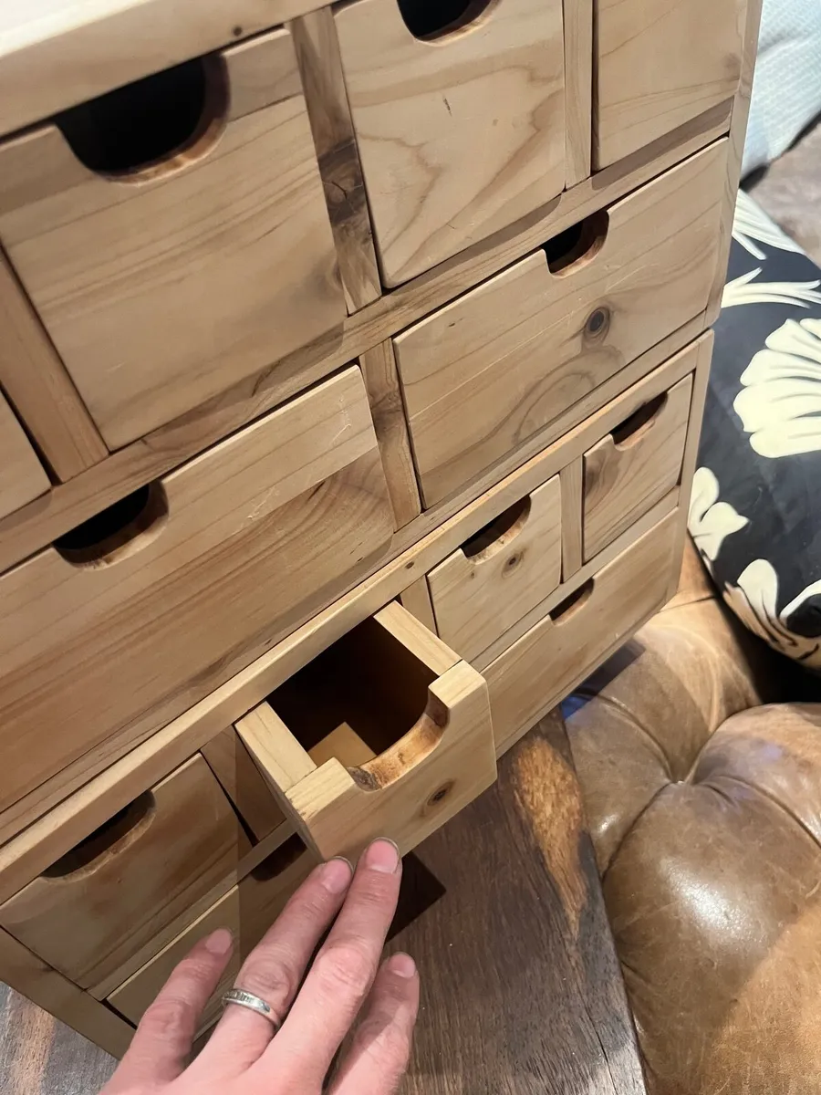 Storage mini drawer solid wood boxes - Image 4