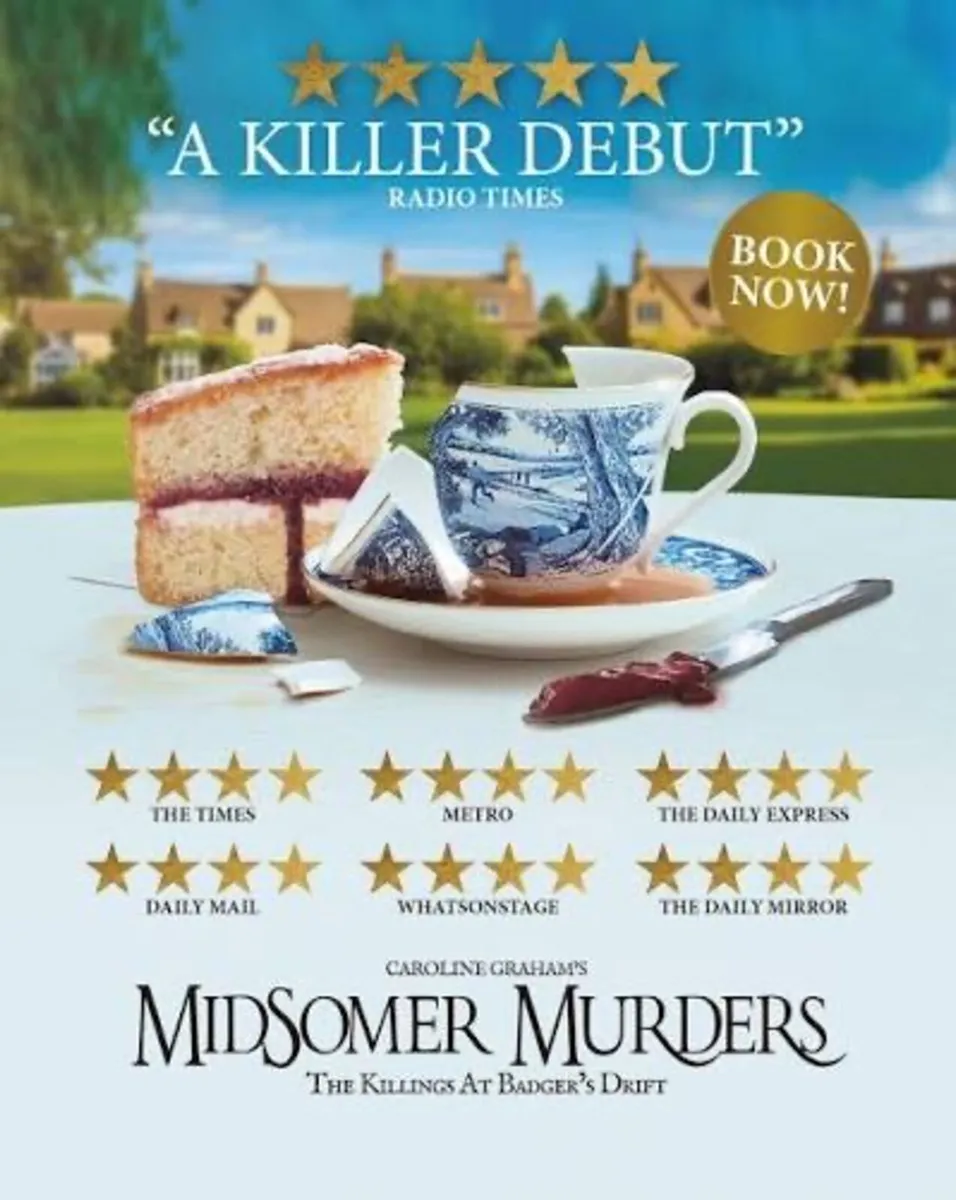 Midsomer Murders Tickets x2 - Image 1