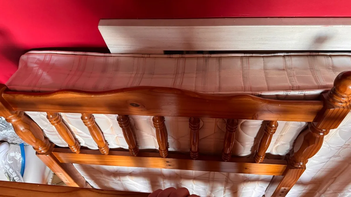 Single Bed + Mattress - Image 2