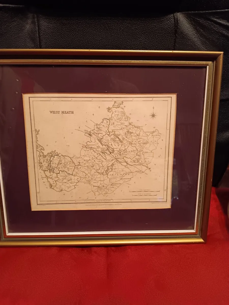 Vintage map engraving - Image 3