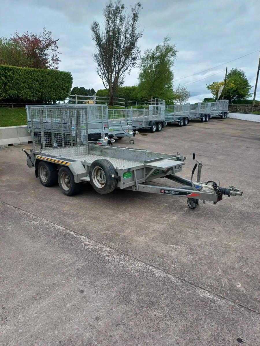10x5 Twin Axle Nugent Plant Trailer - Image 1
