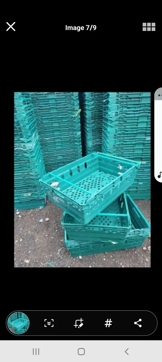 Storage stacking crates 1e each great condition an - Image 4