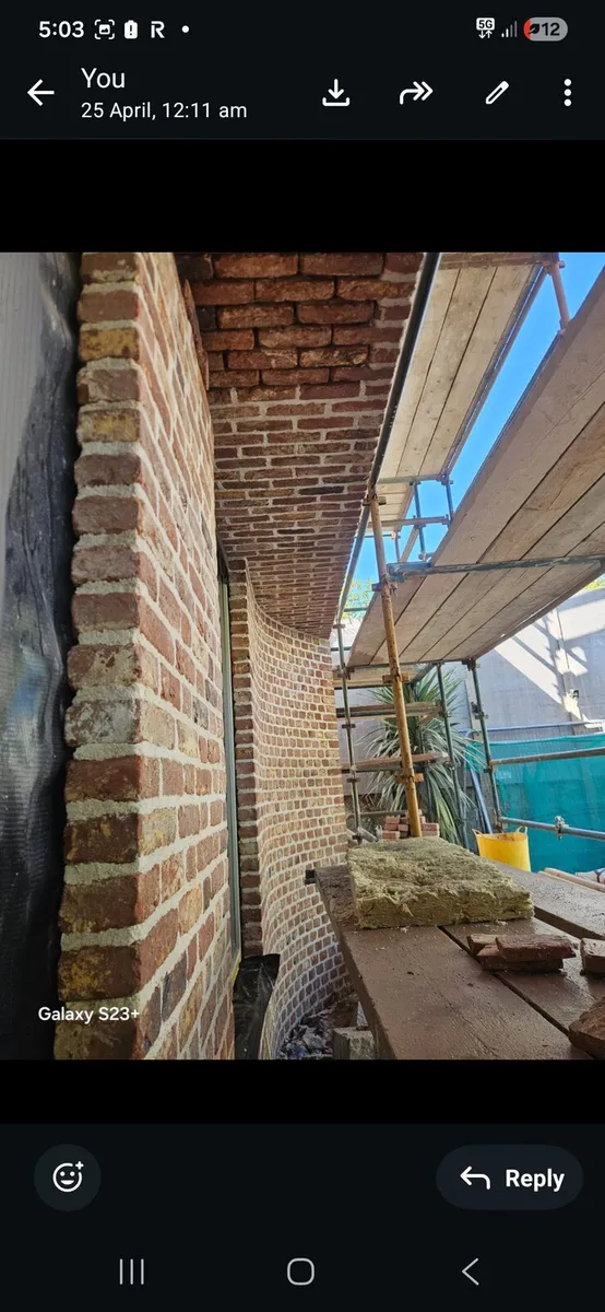 Bricklaying contractor available in Dublin - Image 4