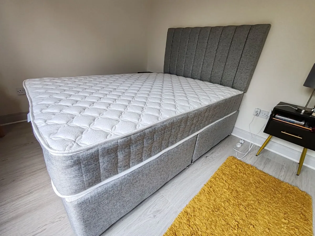 Double Bed with matress and headboard - Image 2