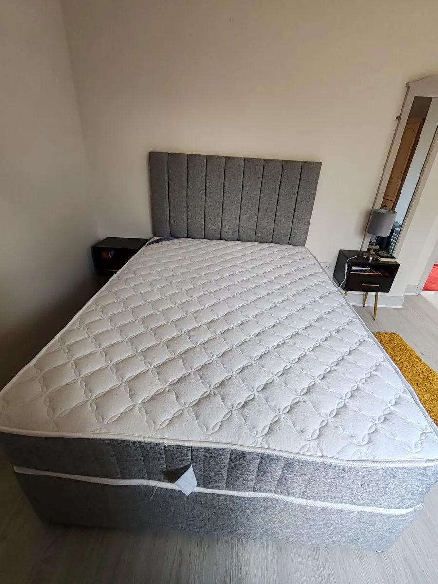 Double Bed with matress and headboard - Image 1
