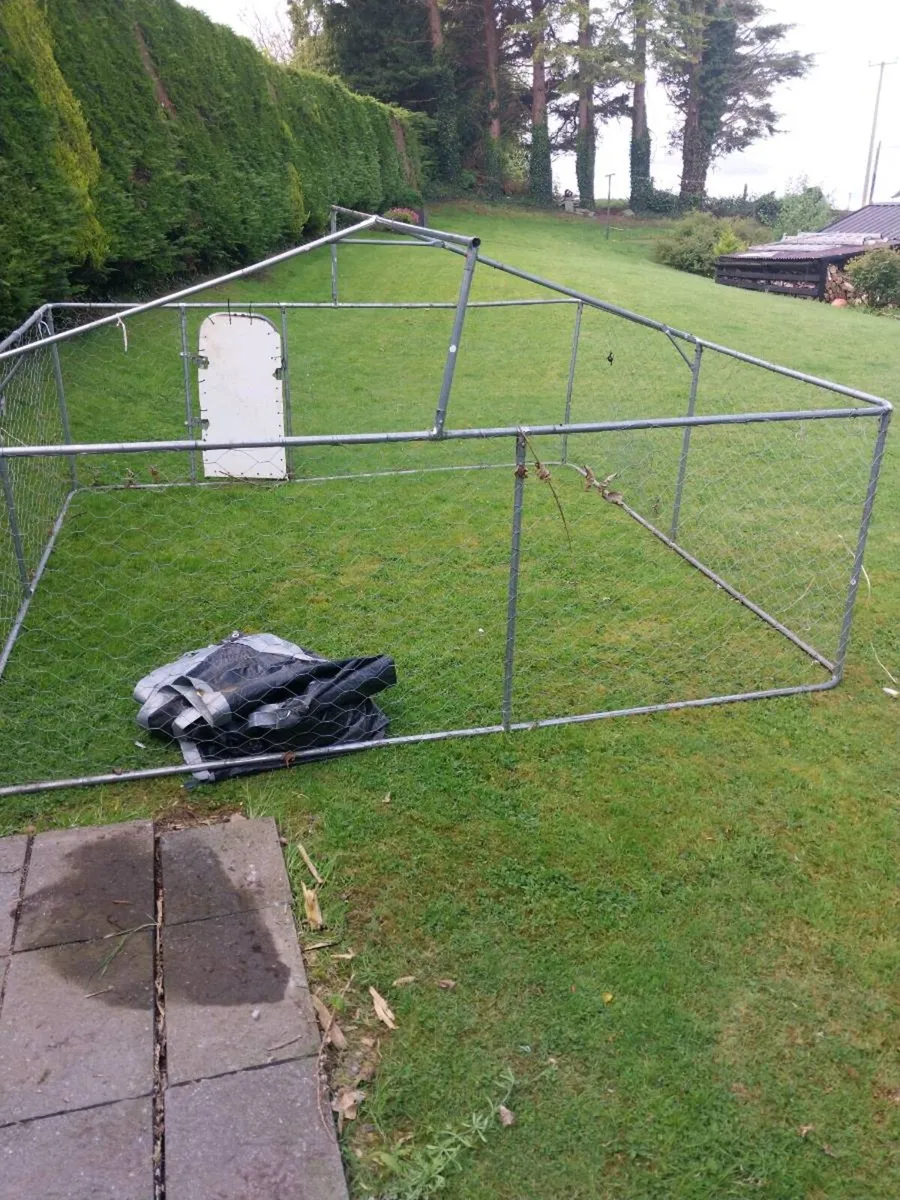 Dog pen or hen cage - Image 1