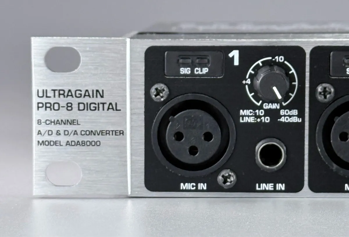 Ultragain Pro-8 Digital 8-channel  A-d/d-a Conver - Image 3