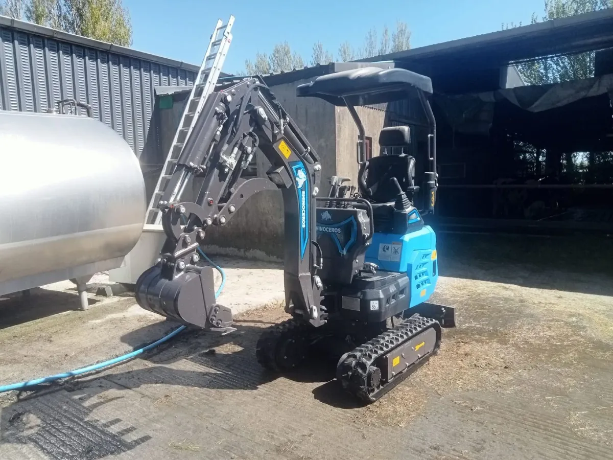 1.2ton electric mini digger,  Rhinoceros - Image 1