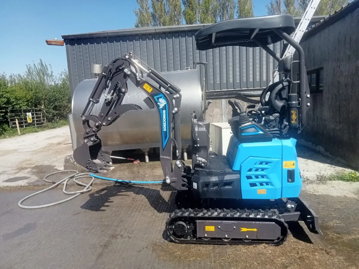 1.2ton electric mini digger,  Rhinoceros - Image 3