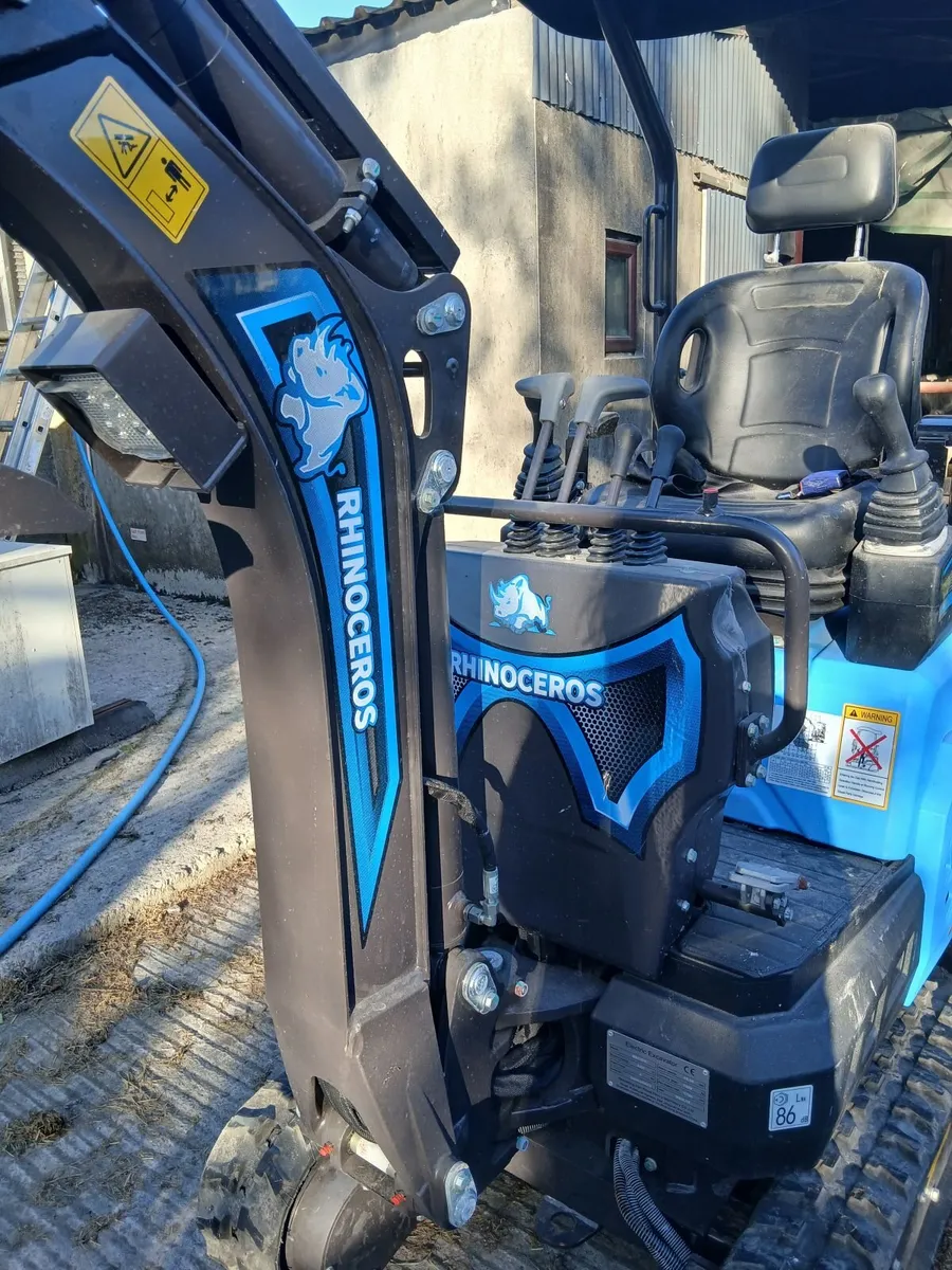 1.2ton electric mini digger,  Rhinoceros - Image 4