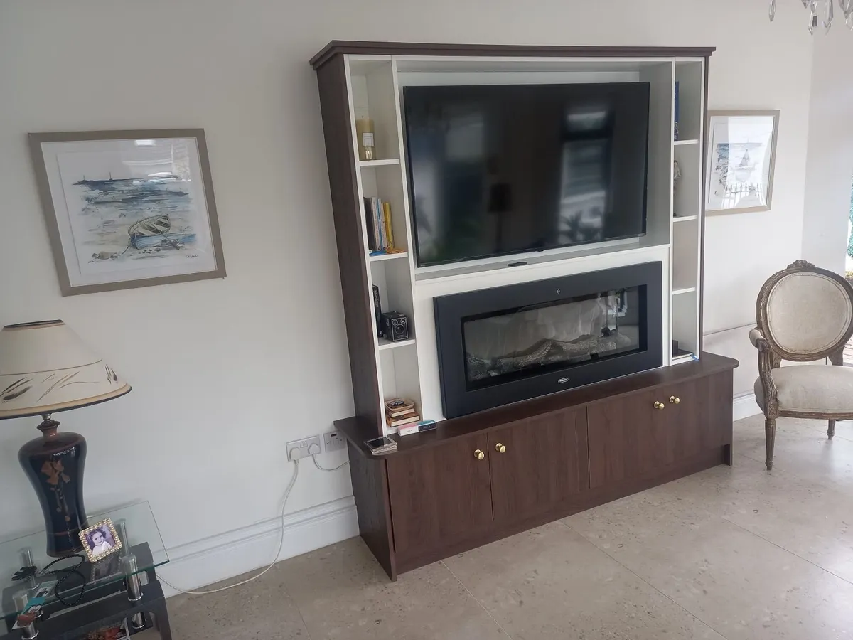 Combined TV and Electric Fire Unit. - Image 4