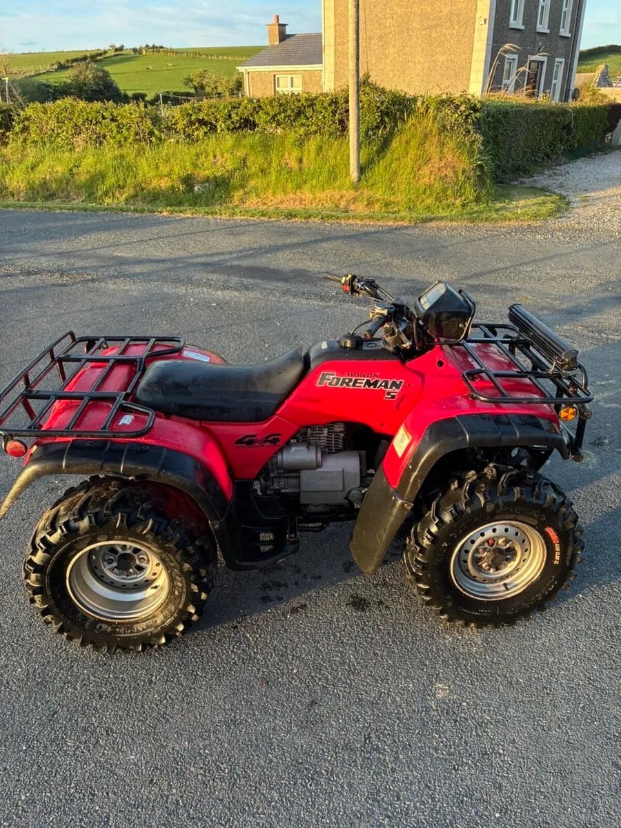 Honda 450 Forman s - Image 4