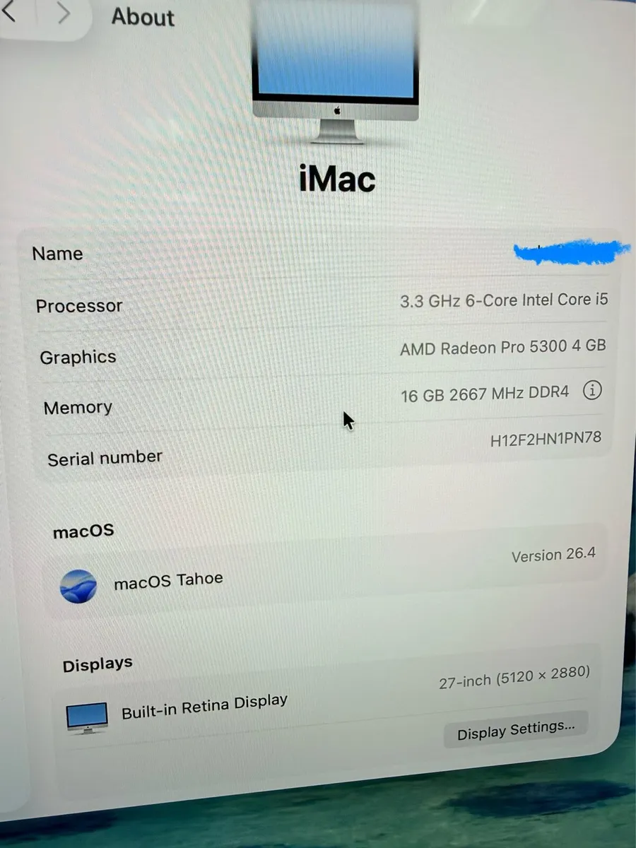 Apple iMac 5K 2020 | 27" - Image 3
