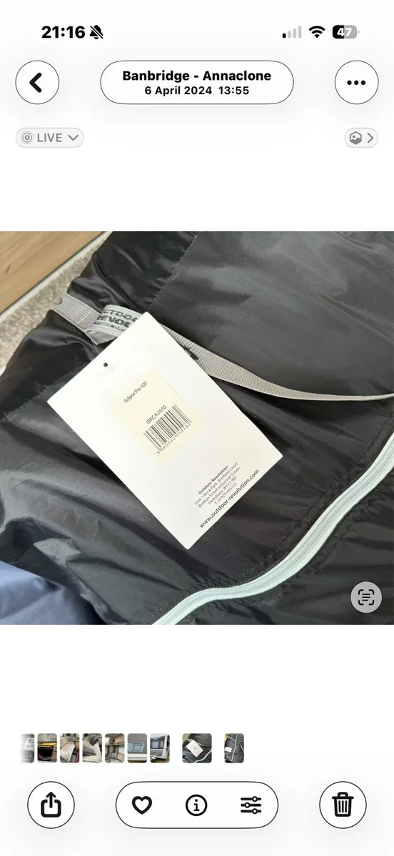 Outdoor Revolution 420 Air Awning - as new - Image 3