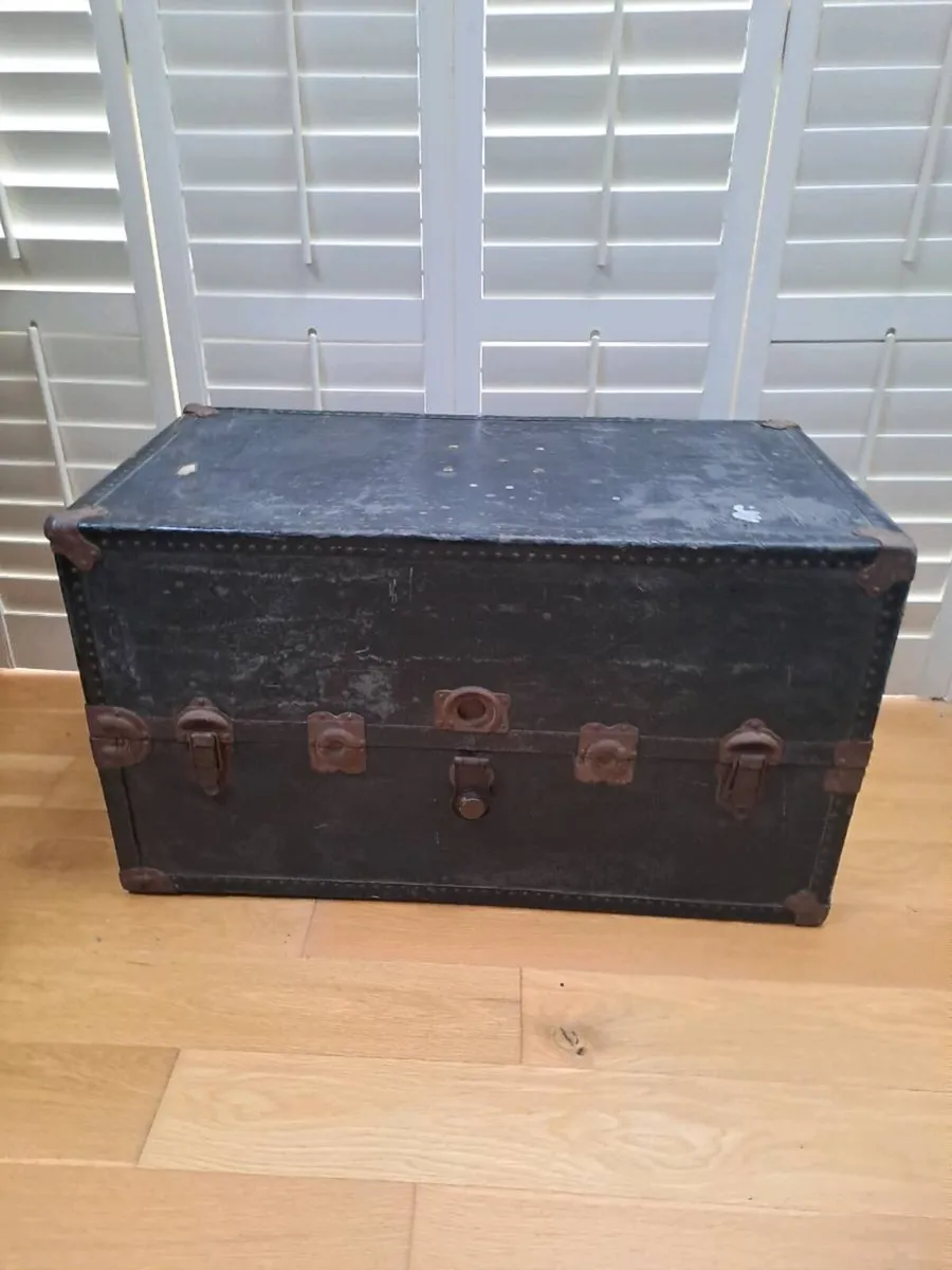 Antique Hartmann Steamer Trunk - Image 4