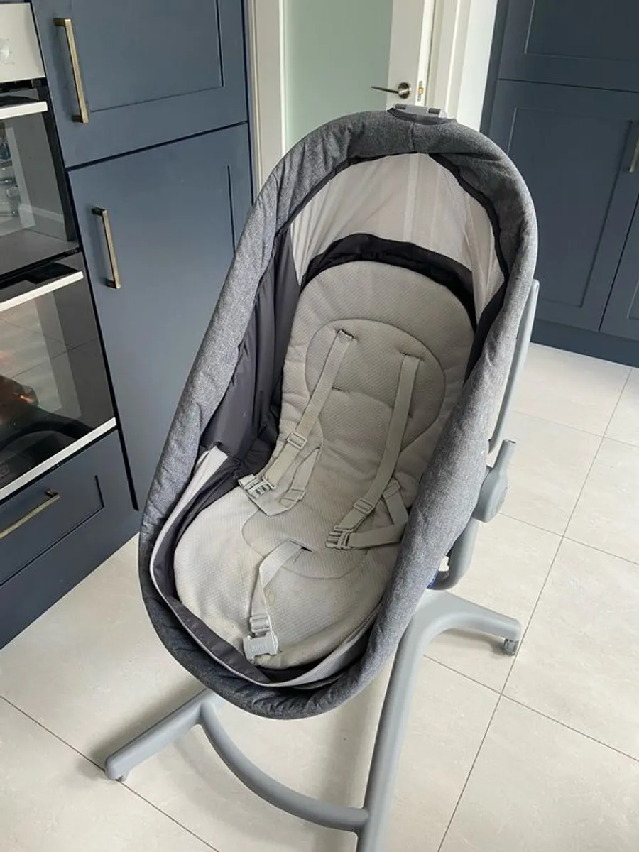 Baby Hammock Chicco BabyHug 4in1 Grey - Image 3