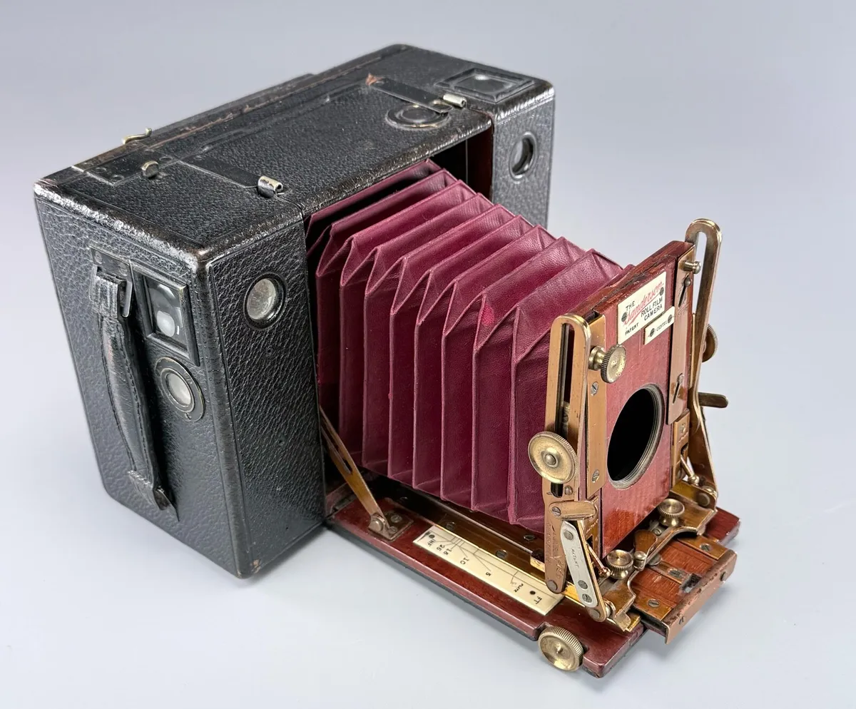 Antique Sanderson Patent Roll Film Camera - Image 2