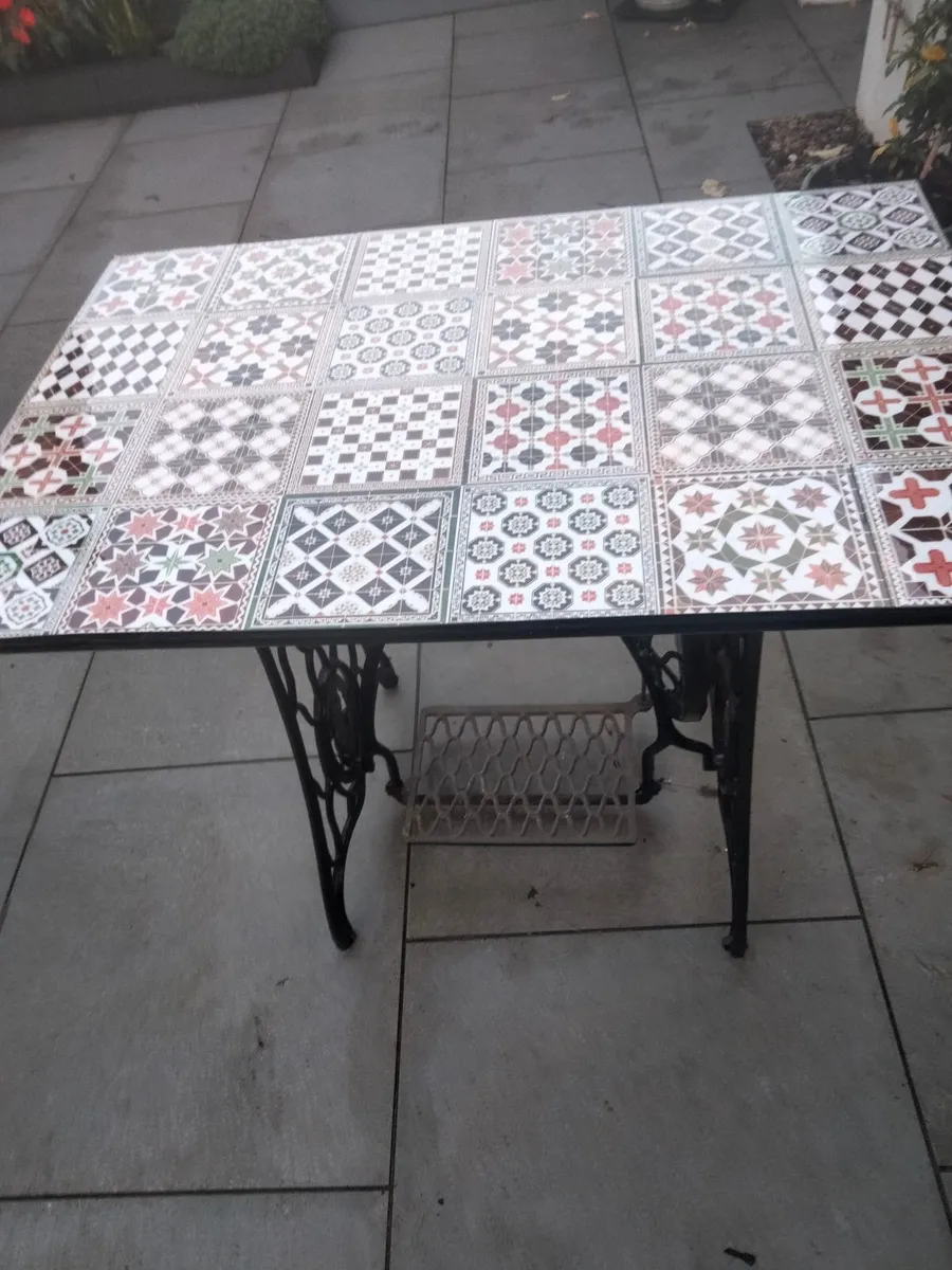Singer Patio and Garden Table - Image 3
