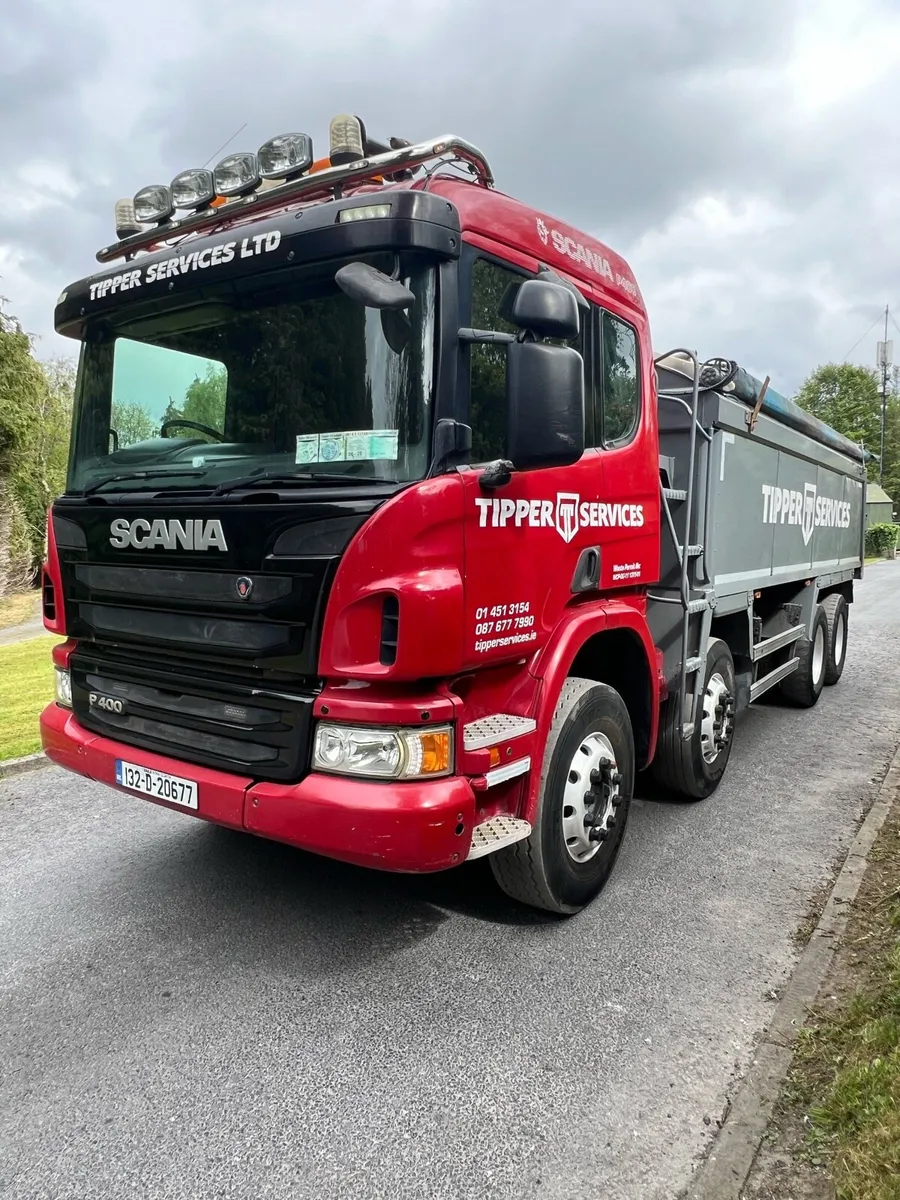Scania 8x4 tipper- tar spec / shoots - Image 2
