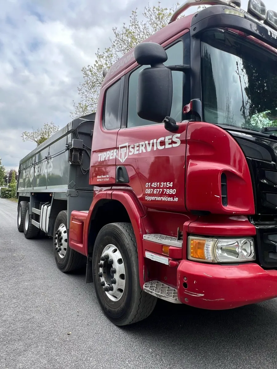 Scania 8x4 tipper- tar spec / shoots - Image 4