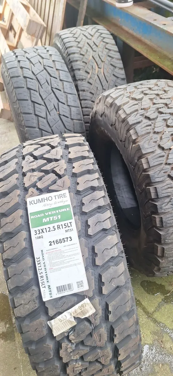 All terrain tyres - Image 1