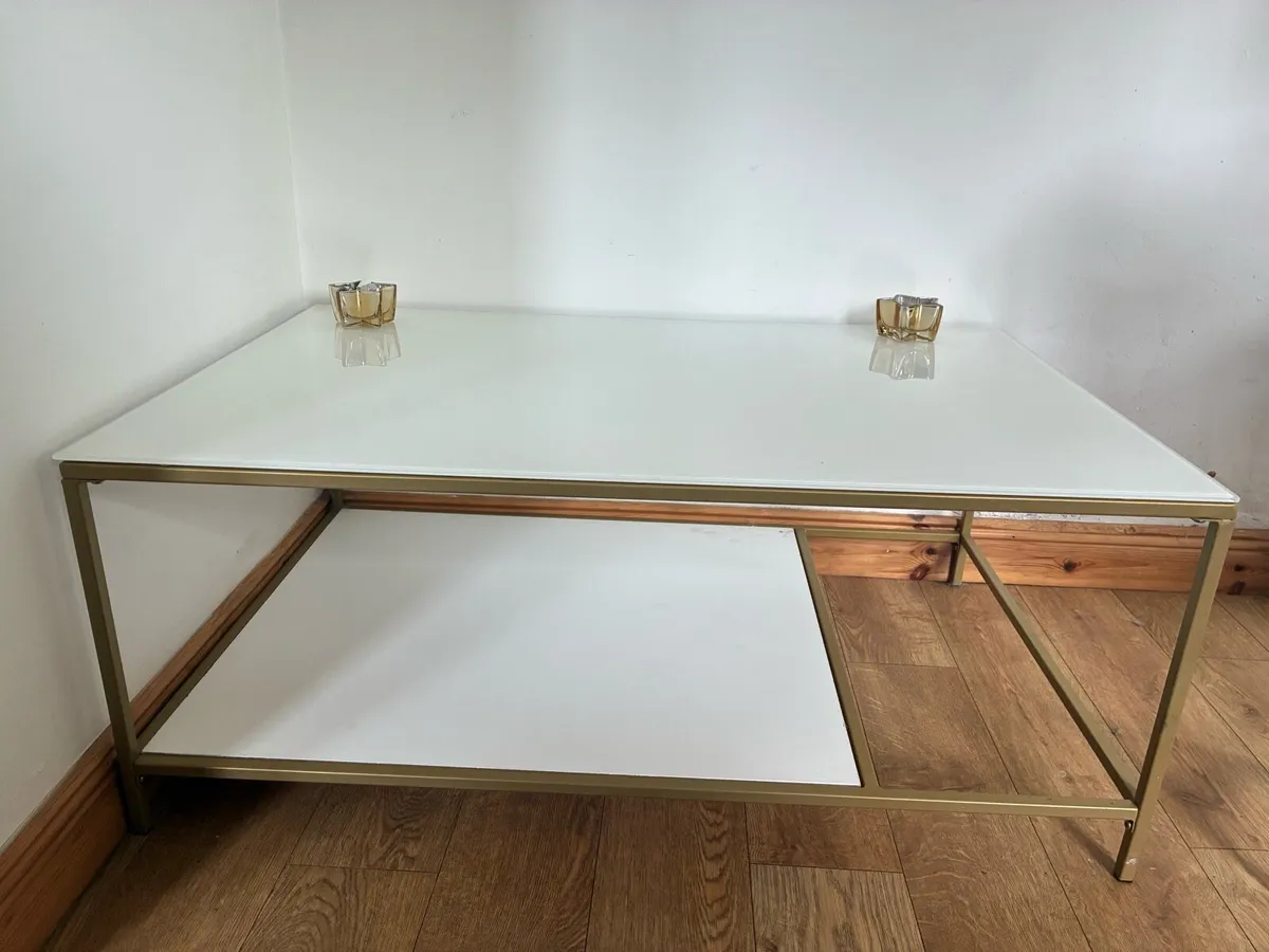 Coffee table and console table combo - Image 1