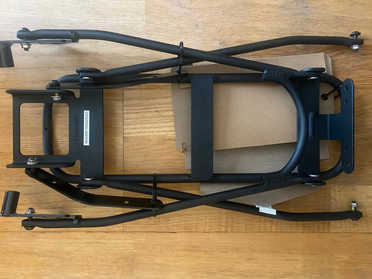 Bicycle Pannier rack & panniers - Image 2