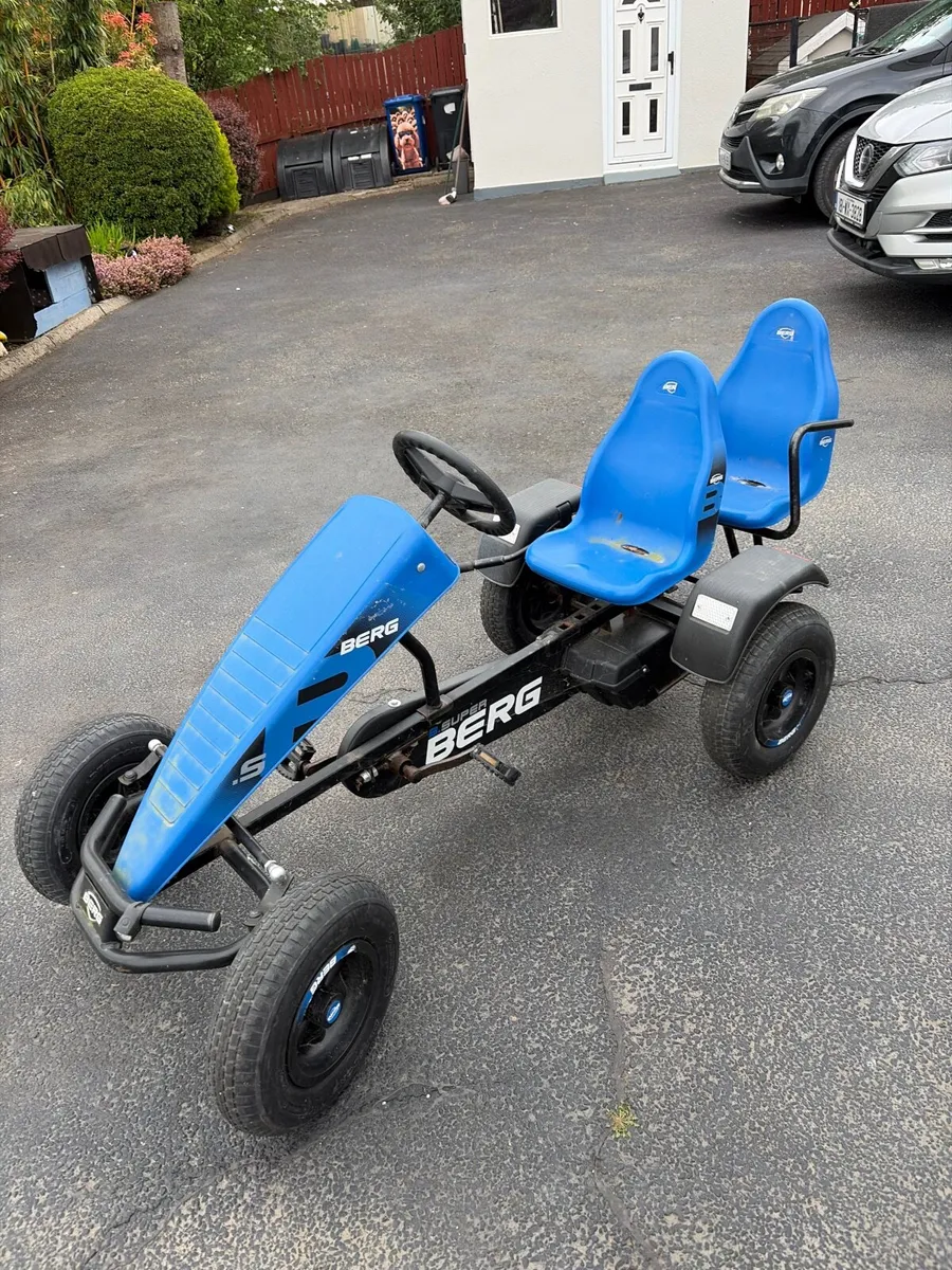Berg two seater go cart