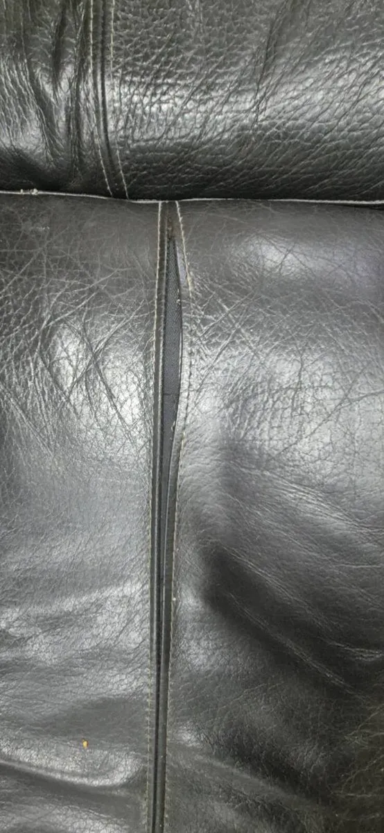 Leather Corner Sofa / Chaise – Good Condition - Image 4