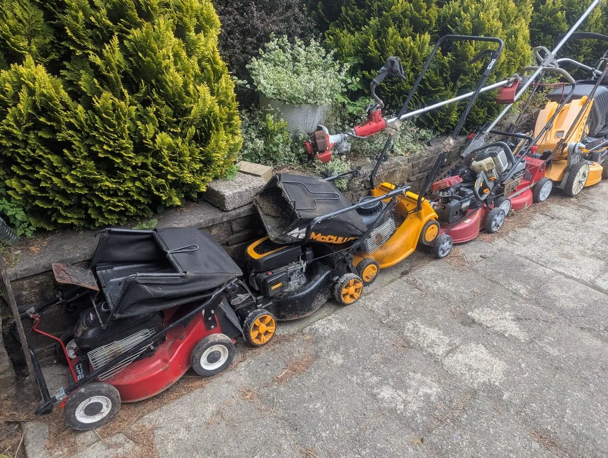 9 Lawnmowers For Parts or Repair - Image 3
