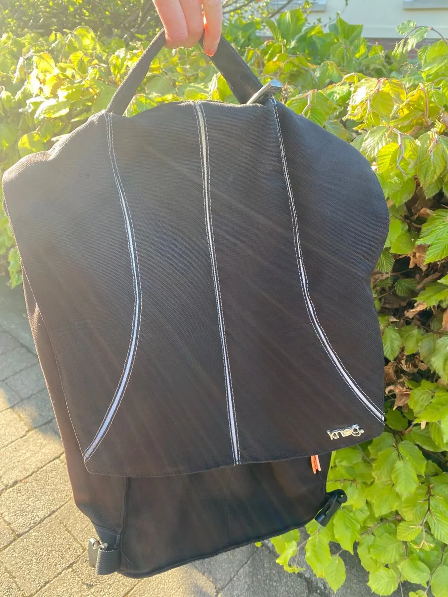 Bicycle Pannier rack & panniers - Image 1