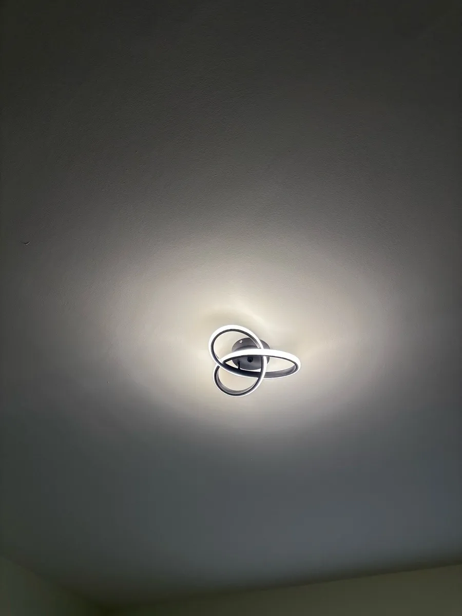 4 LED ceiling lamps - Image 1
