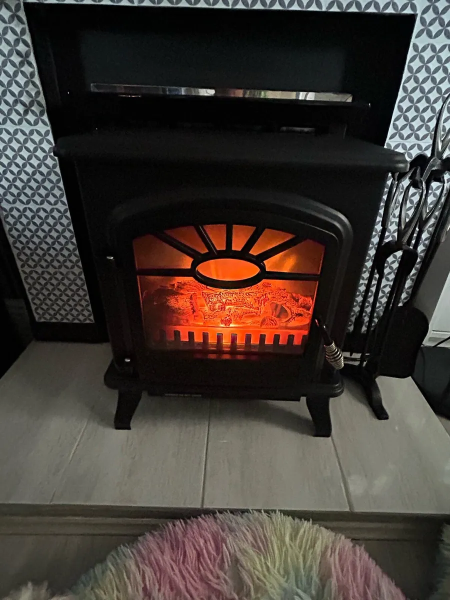 Electric inset fire - Image 1
