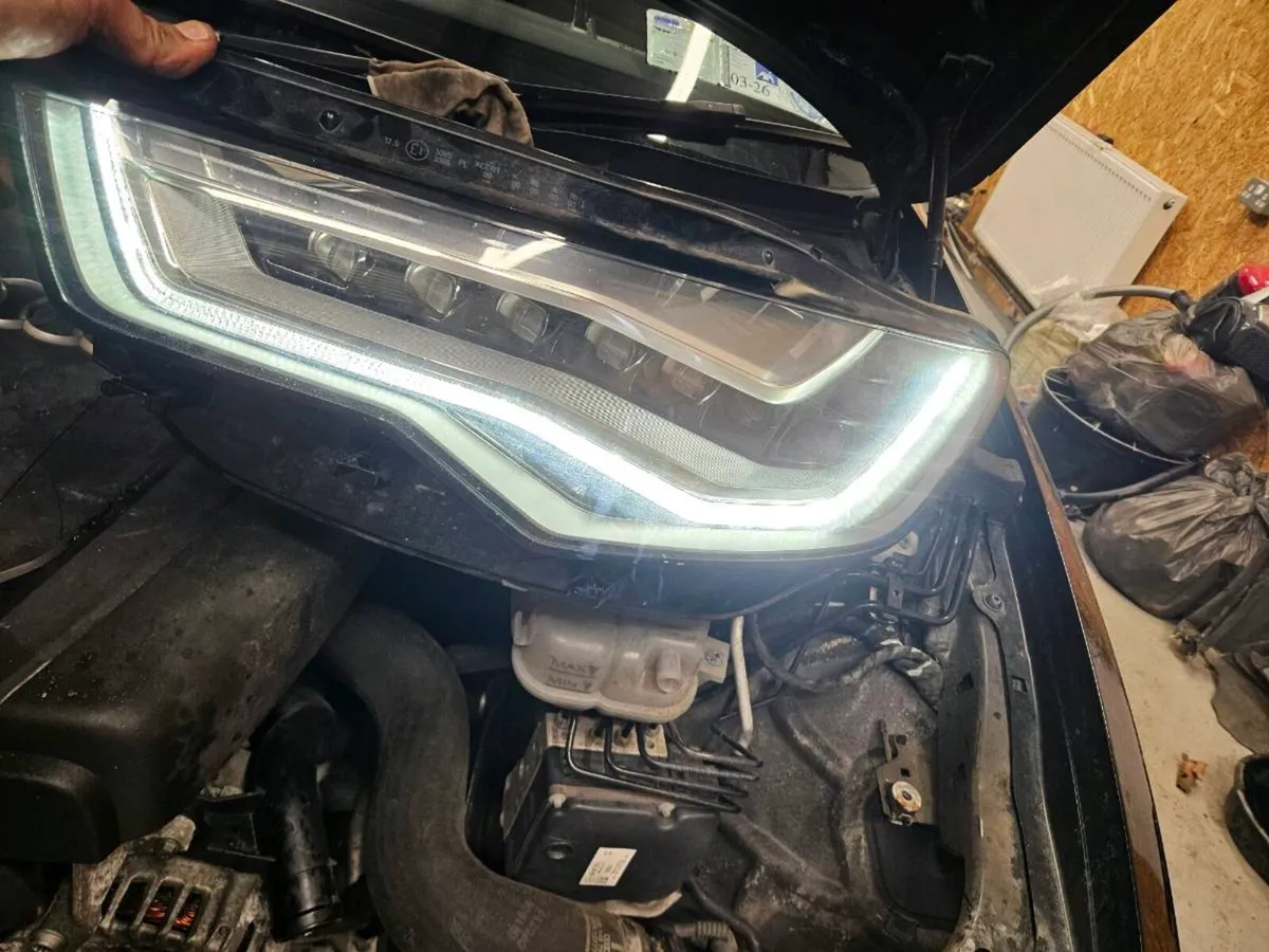Audi A6 Sline matrix headlight led rear rad bumber - Image 1