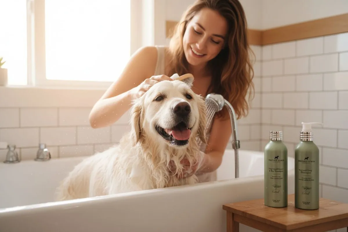 Dog Grooming Bundle Shampoo + Conditioner - Image 1