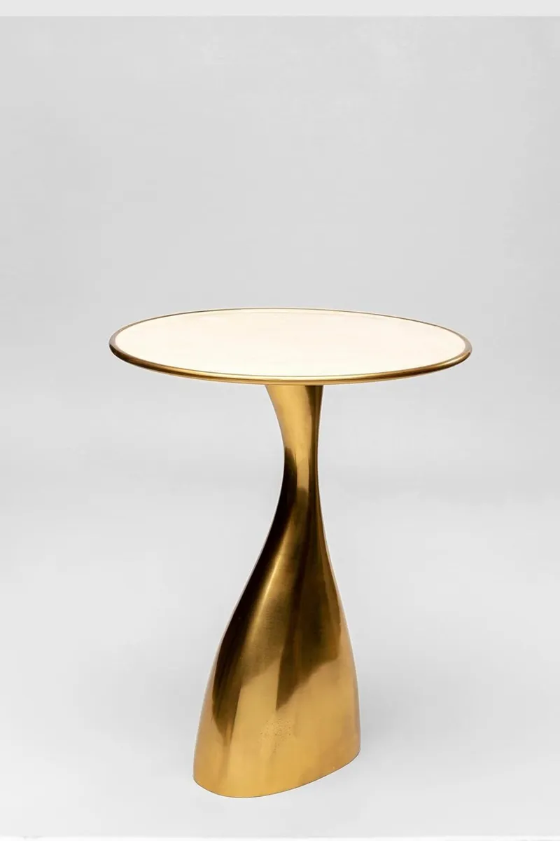 Design Side Table Spacey Gold 36 cm Diameter - Image 3
