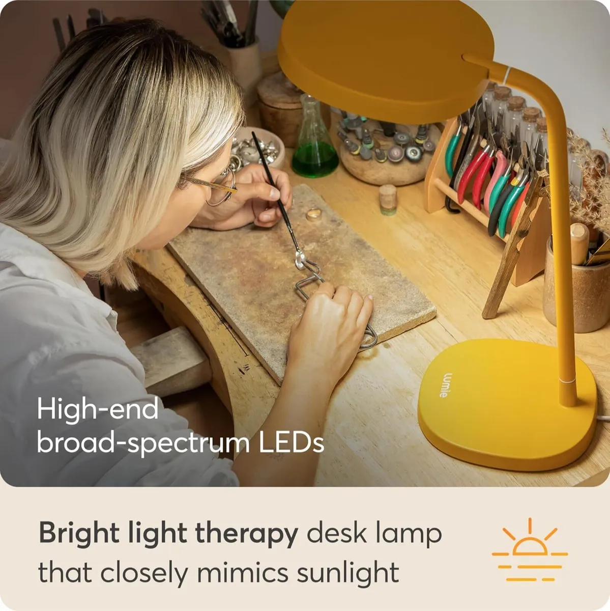 Task Highly Adjustable Bright Light Therapy LED - Image 2